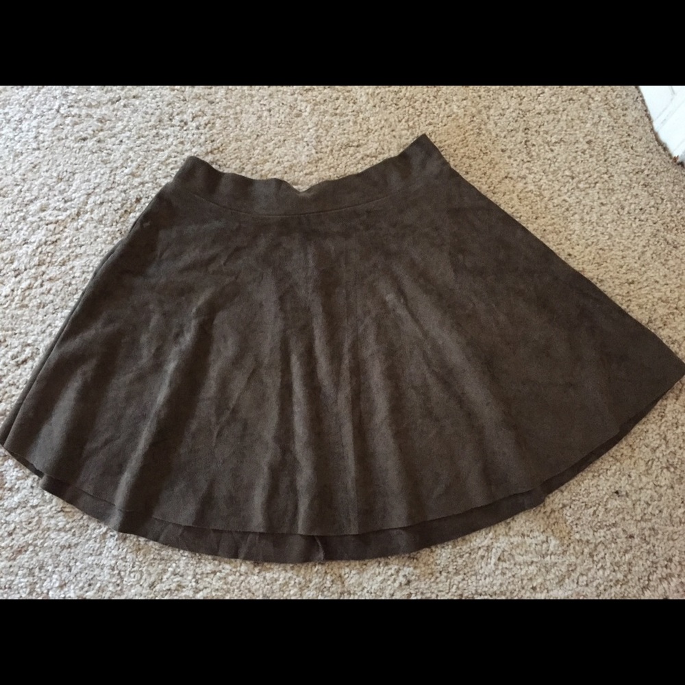Mini circle skirt